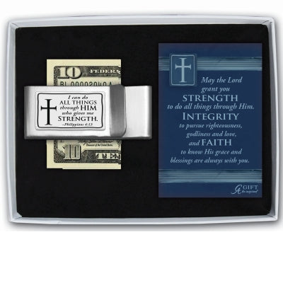 I Can Do All Things Double Money Clip