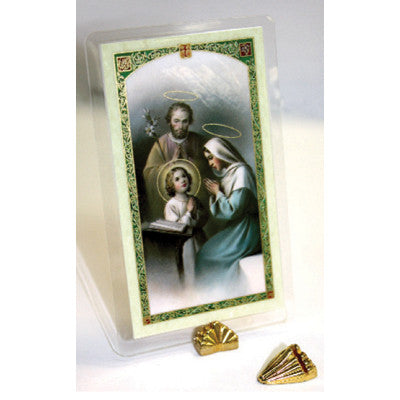 Holy Card Stand Gold Piece