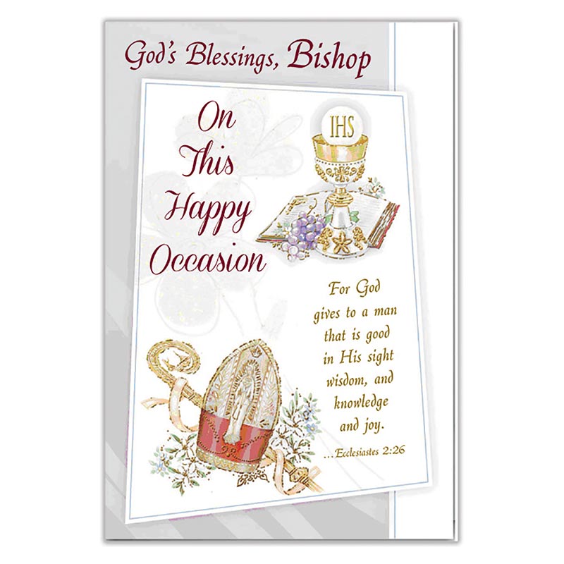 Bishop Happy Occasion Card