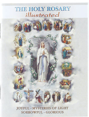 Holy Rosary Illustrated 4 x 6"