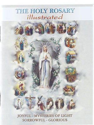 Holy Rosary Illustrated Pocket Size