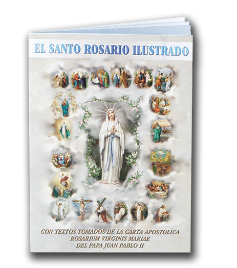 El Santo Rosario Ilustrado tamaño bolsillo