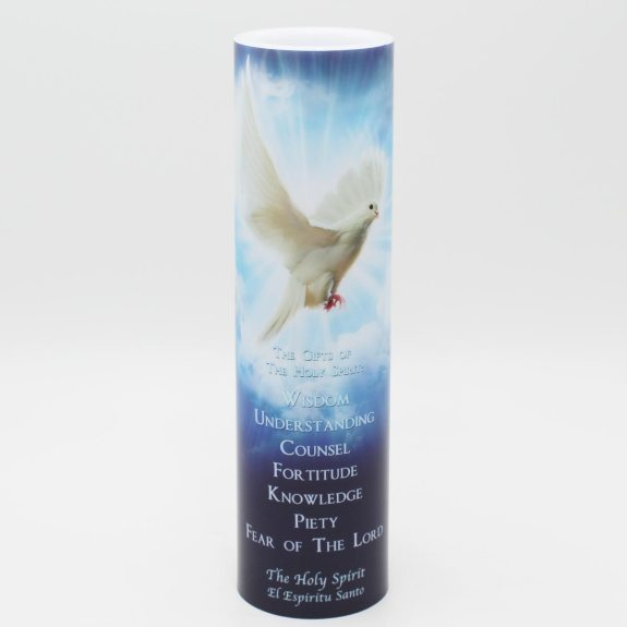 LED Candle – Seven gifts of the Holy Spirit