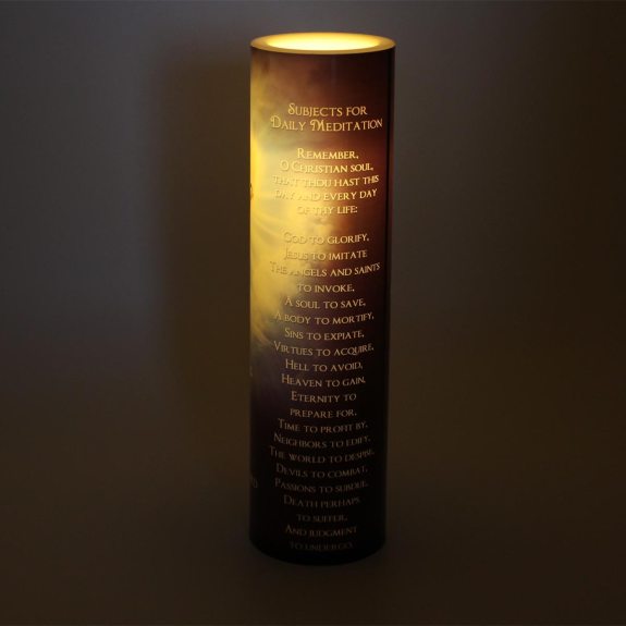 LED Candle – Seven gifts of the Holy Spirit