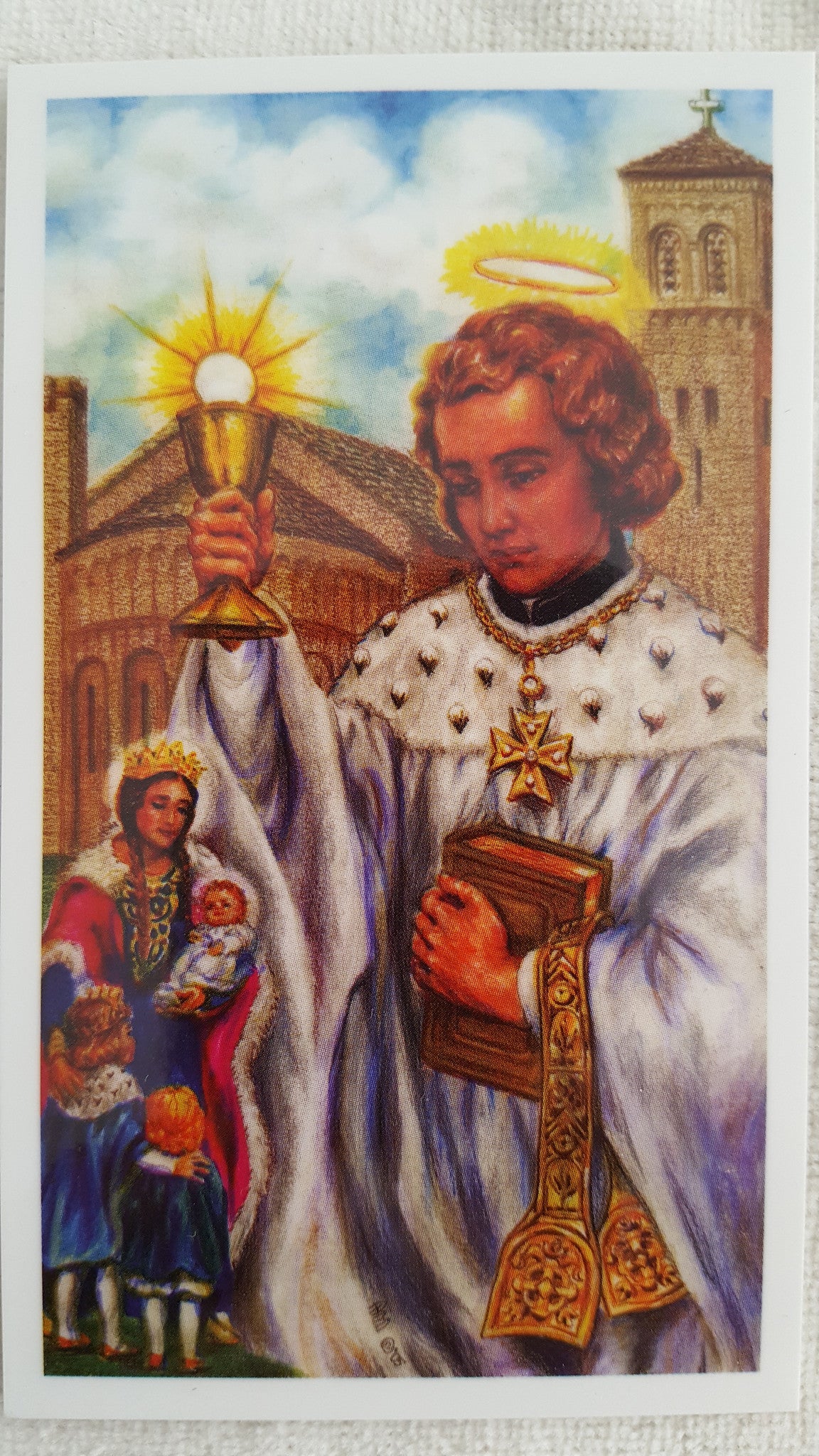 St. Cloud Laminated Prayer Card
