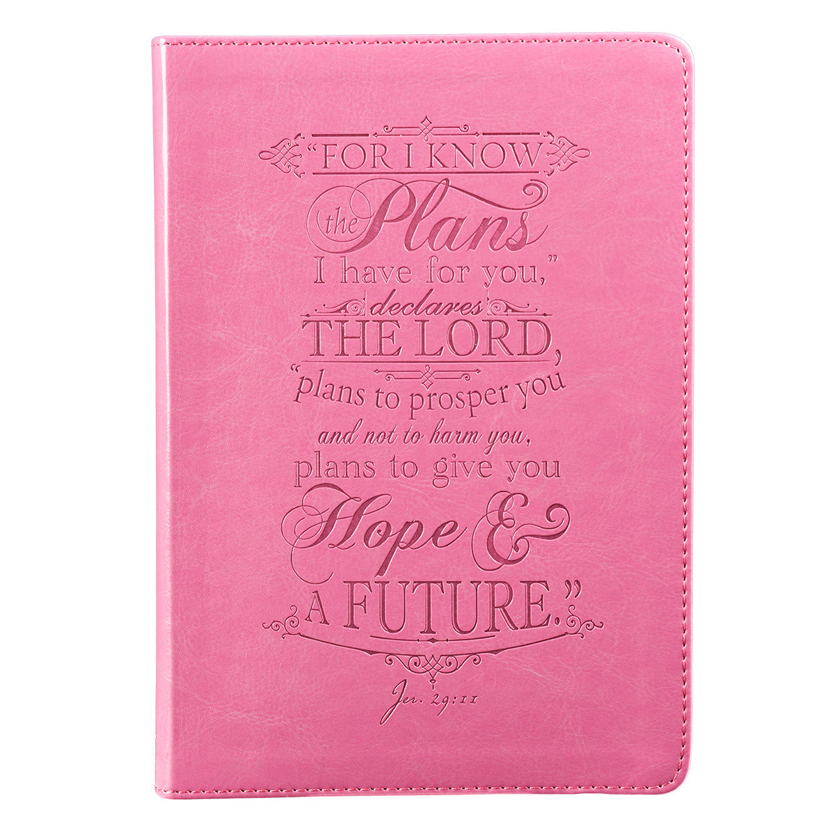 Pink: I Know the Plans - Jeremiah 29:11 Journal