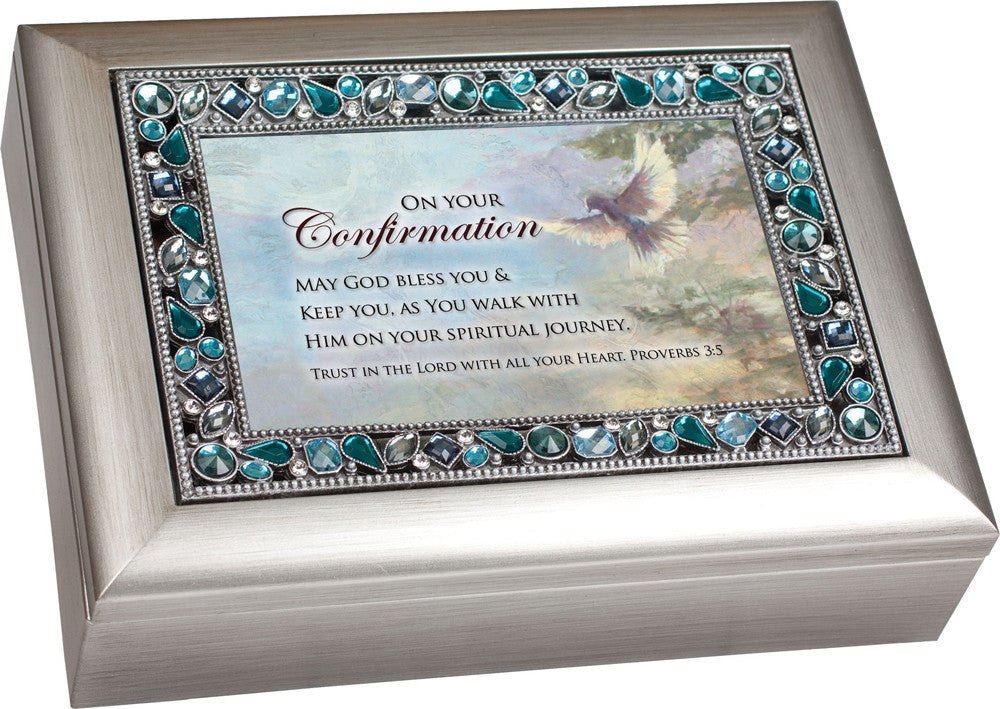 On Your Confirmation Keepsake Music Box