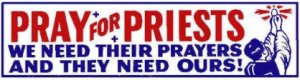 Bumper Sticker Priests