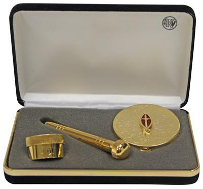 Pastoral/Deacon Set, Gold Plated