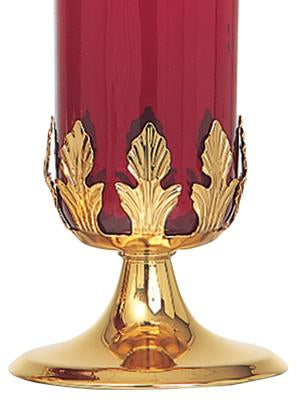 Votive Stand Base, Gold Plated