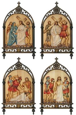 Stations Of The Cross, 1-14, Gothic Style