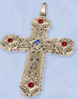 Pectoral Cross, with 36" chain