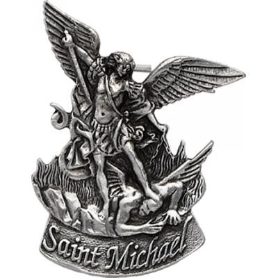St. Michael Visor Clip Carded