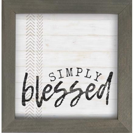 Simply Blessed Wall Art