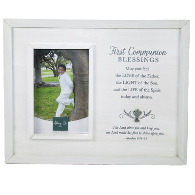 Rustic First Communion Frame