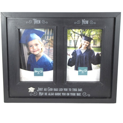 Then and Now Graduation Picture Frame
