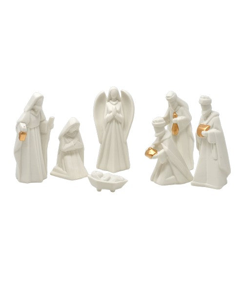 Set de Belén-7 Piezas Porcelana (7")