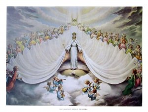 María Inmaculada Reina del Universo Imprimir Solo