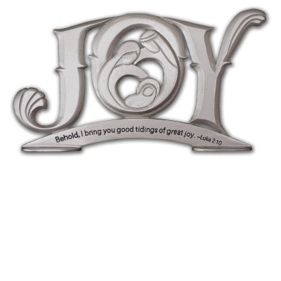Joy Holy Family Standing Plaque