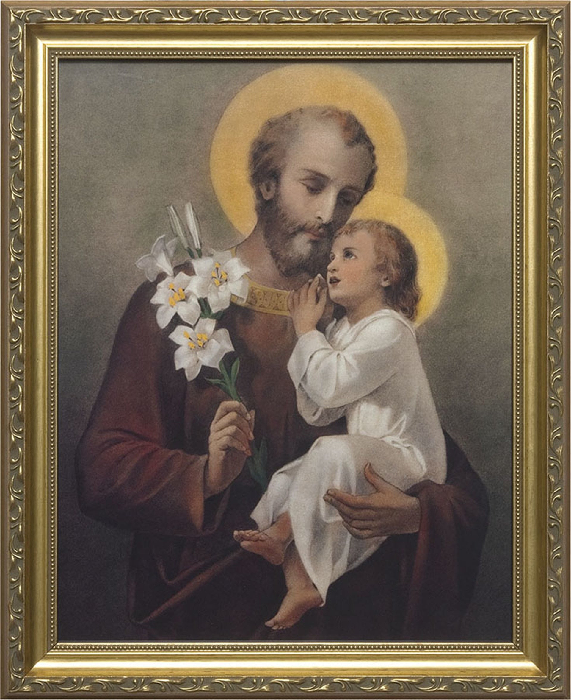St. Joseph (Younger) Framed Art 11 x 14