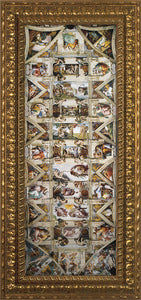 Ceiling of Sistine Chapel 7x20