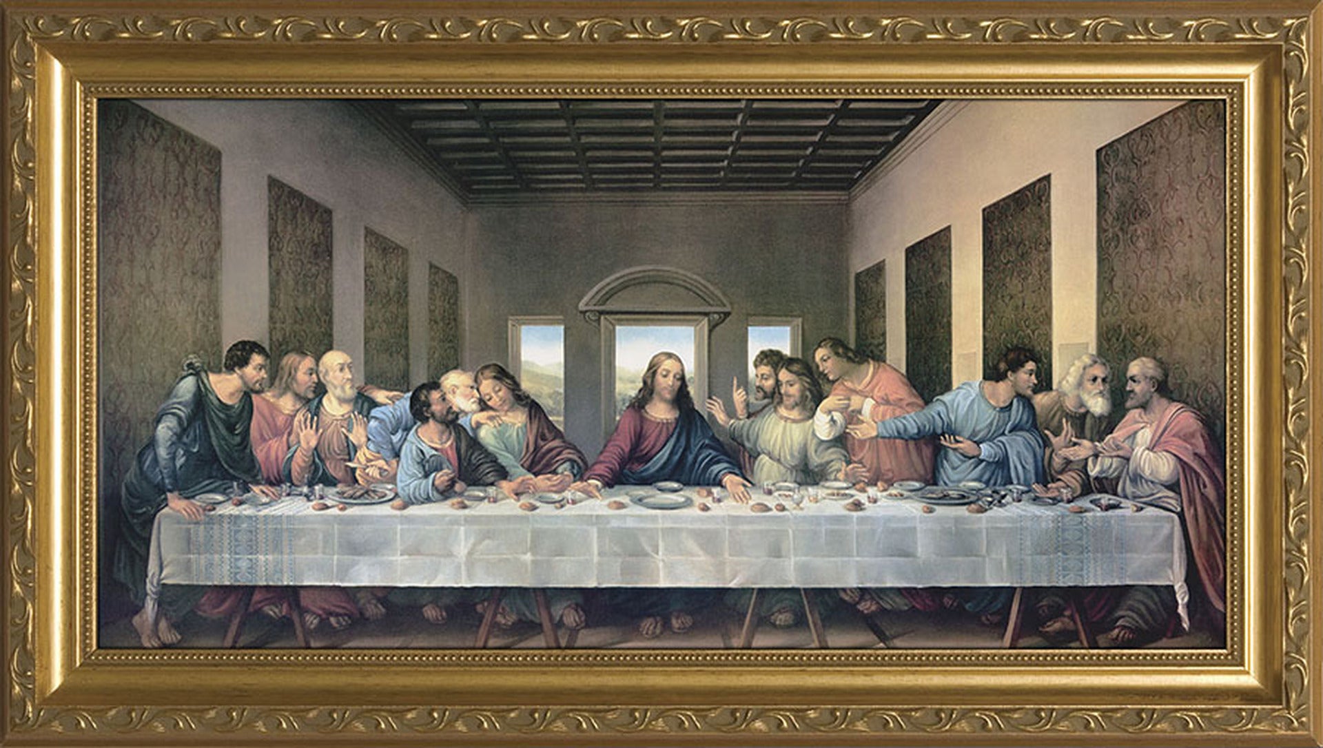 Last supper by Da Vinci 12x24