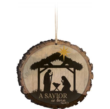 A Savior Is Born - Ornament