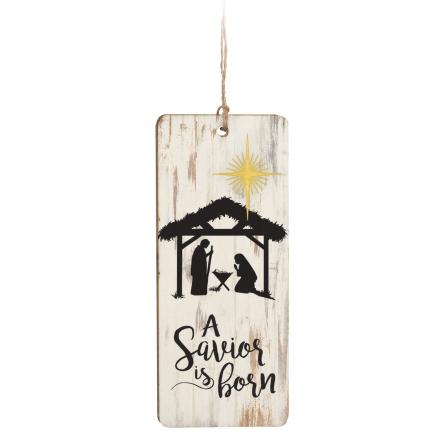 A Savior Is Born - Ornament