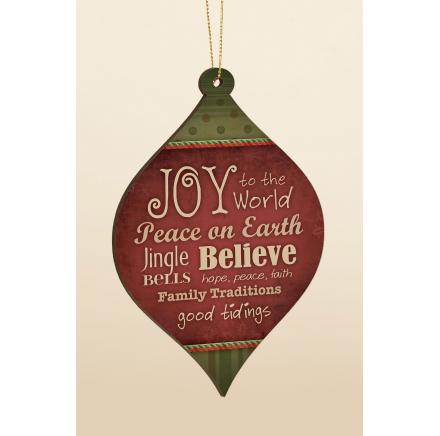 Joy To The World - Ornament