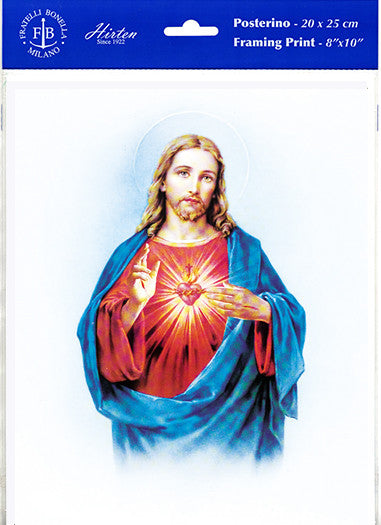 Impresión del Sagrado Corazón de Jesús