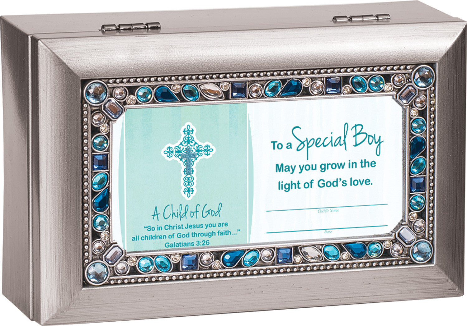 To a special boy, Keepsake Music Box