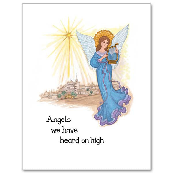 Angels We Have Heard On High Christmas Petite Note