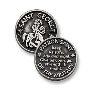 St. George Patron Saint  Military  Token