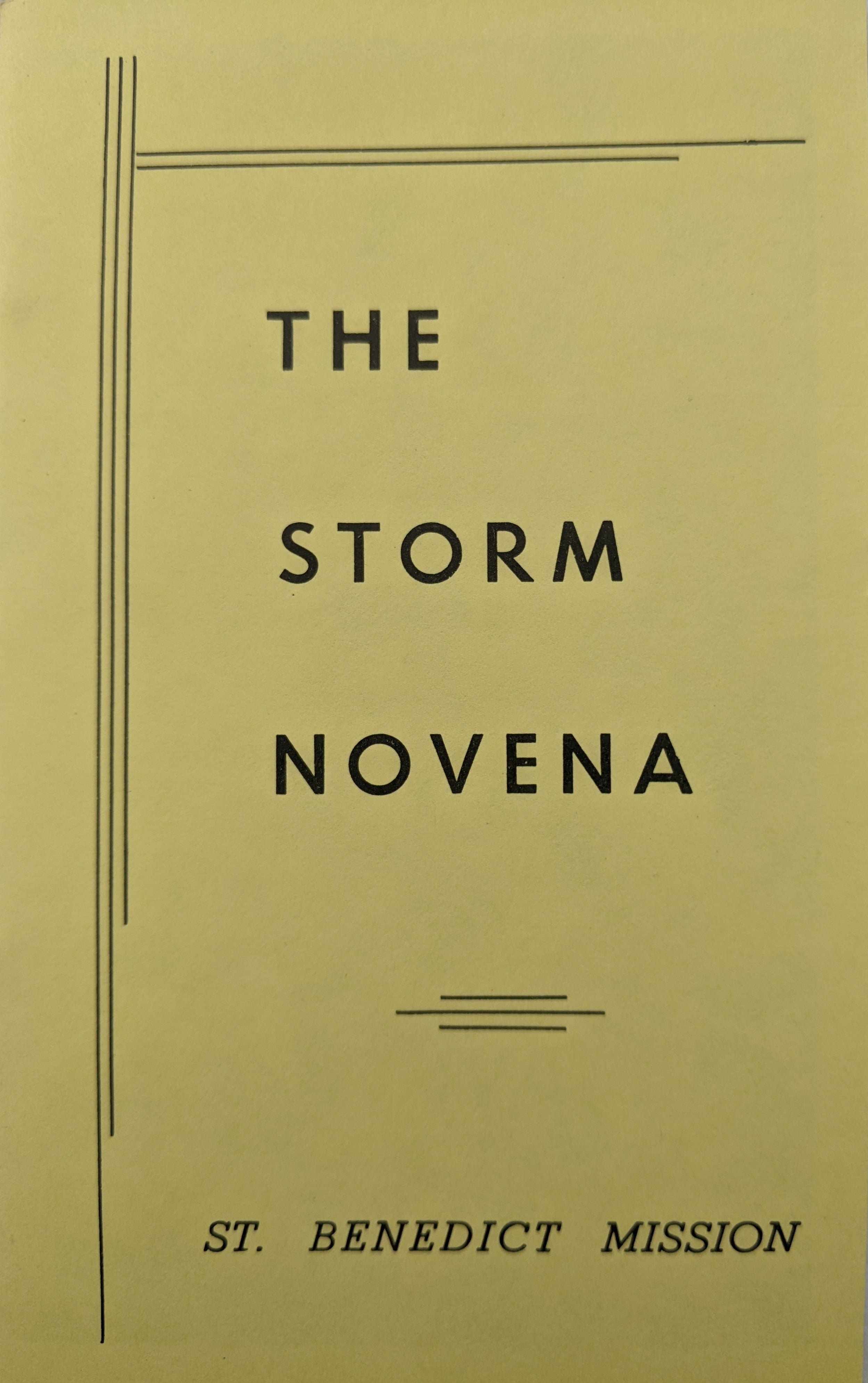 Storm Novena
