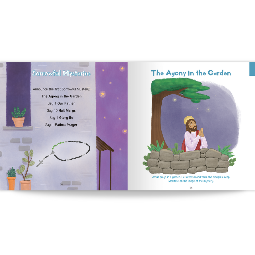 Pray and Think Imaginative Rosary Book (ages 6+)