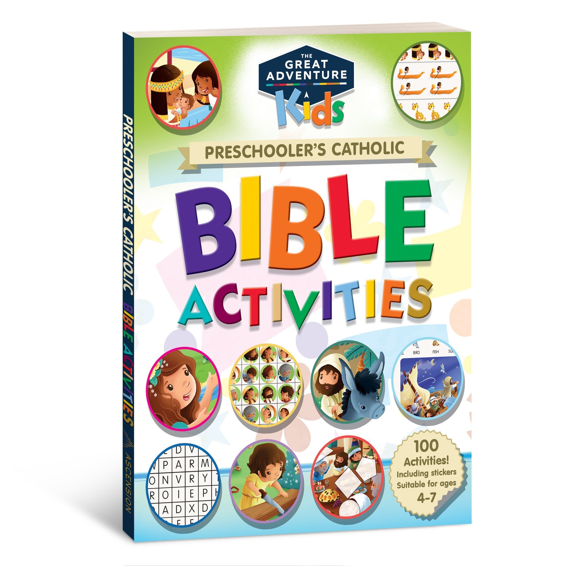 Actividades bíblicas católicas para niños en edad preescolar, edades 4-7