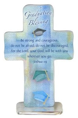 Graduation Standing Cross Gift Boxed 4"