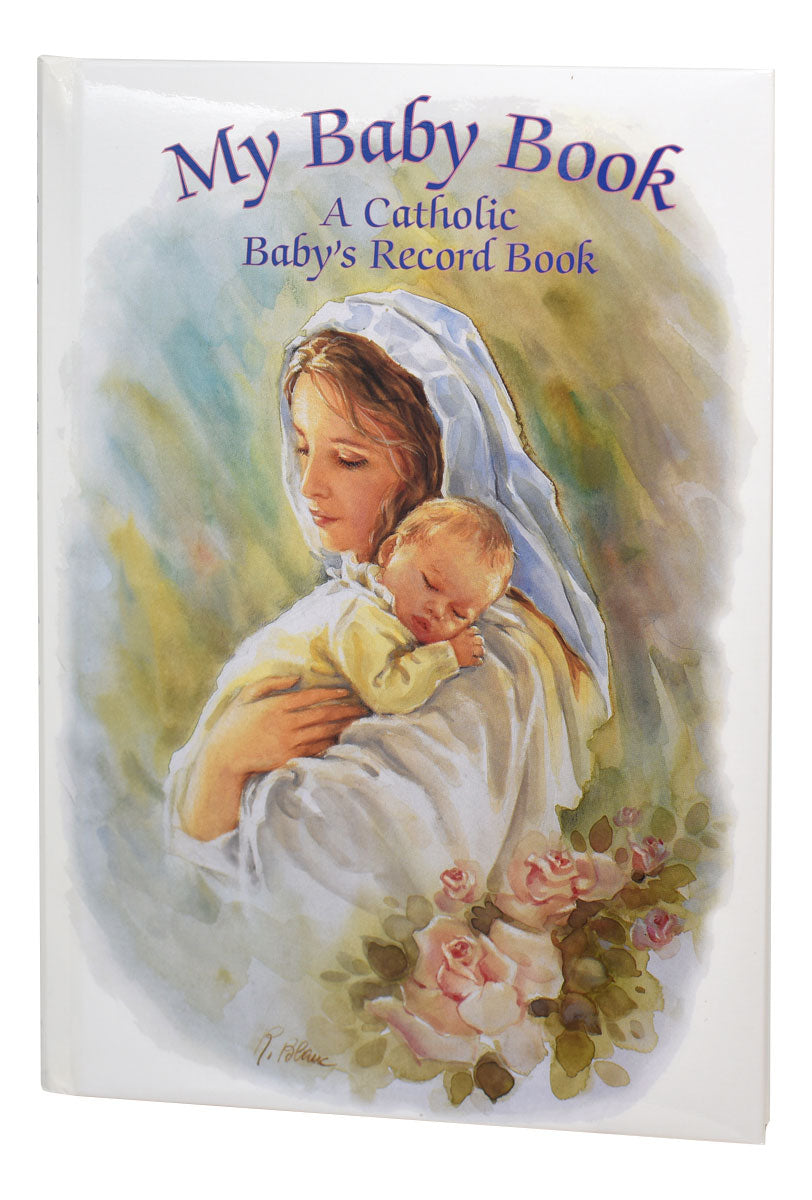 Mi libro de bebé: el libro de registro de un bebé católico