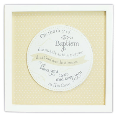 Baptism Shadow Box
