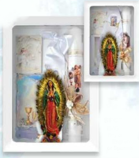 First Communion Keepsake Statue Gift Set - Girl [Spanish]