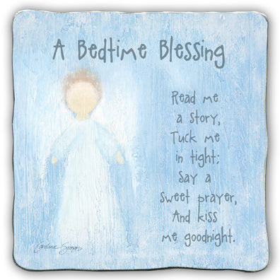 Blue Read Me A Story Plaque