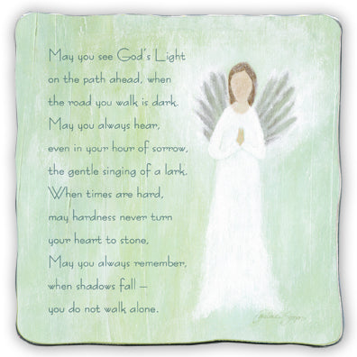 May You See God's Light Plaque