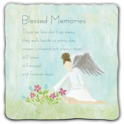 Blessed Memories 5" Square ArtMetal Plaque