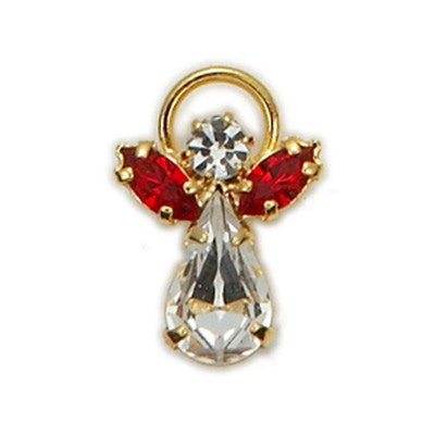 Birthstone Guardian Angel Pin July