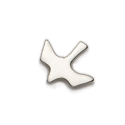 Pin Paloma Plata