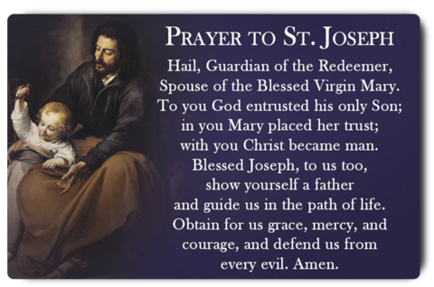 Catholic ID St. Joseph Prayer