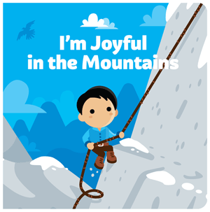 Estoy alegre en las montañas [pequeños santos]