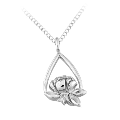 SS Memorial Tear Open Pendant