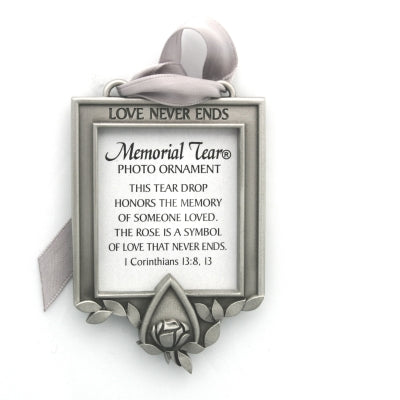 Love Never Ends Photo Ornament