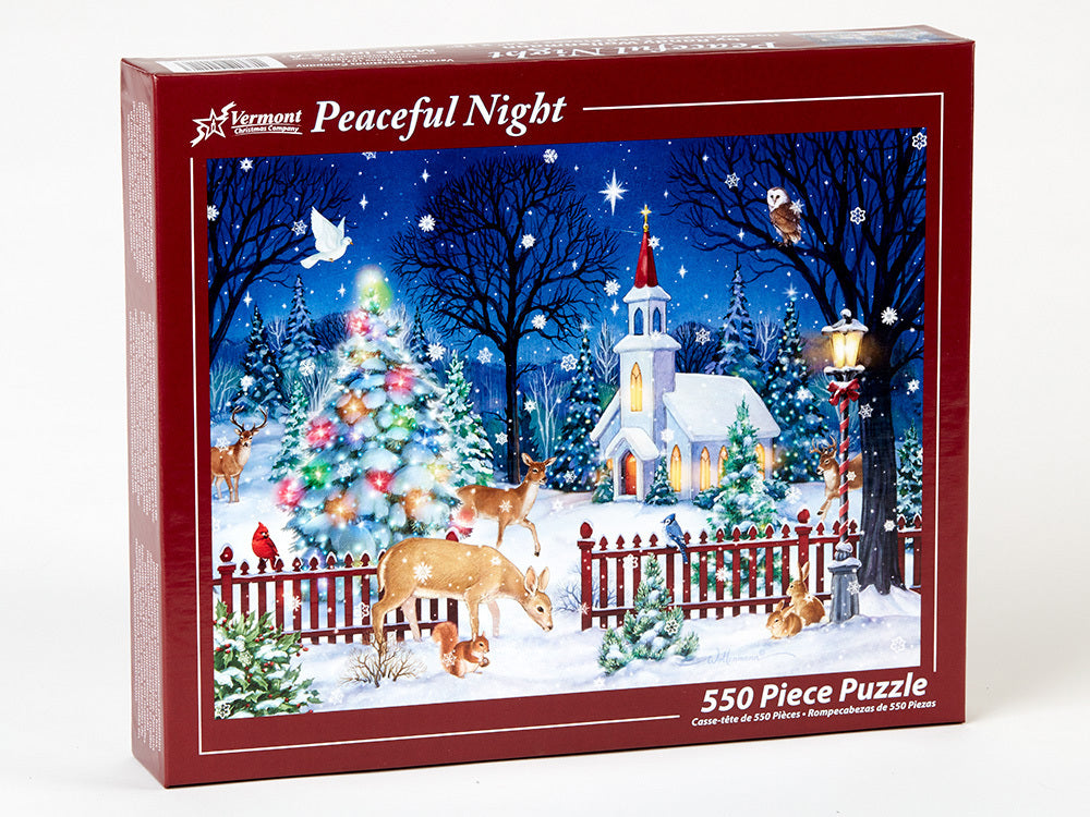 Peaceful Night Christmas Jigsaw Puzzle 550 pieces
